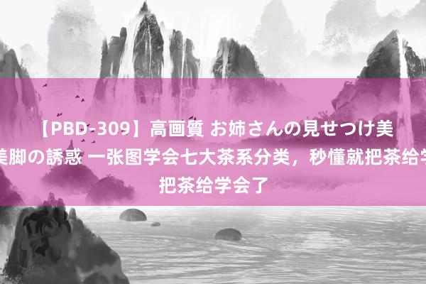 【PBD-309】高画質 お姉さんの見せつけ美尻＆美脚の誘惑 一张图学会七大茶系分类，秒懂就把茶给学会了