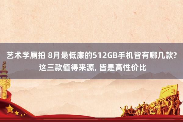 艺术学厕拍 8月最低廉的512GB手机皆有哪几款? 这三款值得来源, 皆是高性价比