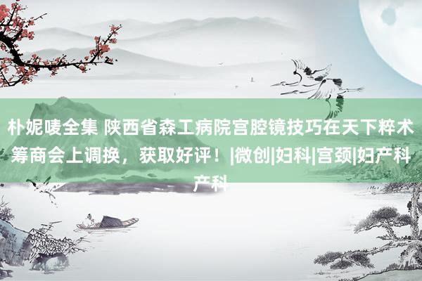 朴妮唛全集 陕西省森工病院宫腔镜技巧在天下粹术筹商会上调换，获取好评！|微创|妇科|宫颈|妇产科